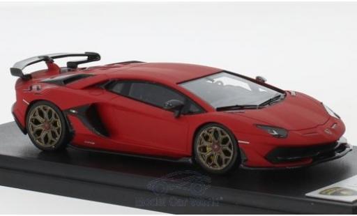 Lamborghini Aventador J 1/43 Look Smart SVJ matt-rosso 2018 modellino in miniatura