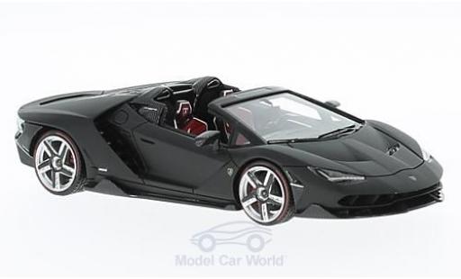 Lamborghini Centenario 1/43 Look Smart Roadster matt-nero modellino in miniatura