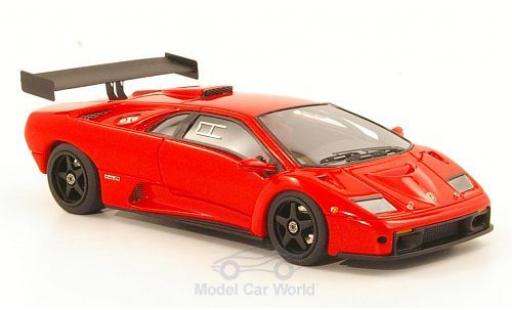 Lamborghini Diablo GTR 1/43 Look Smart GTR metallico rosso 1999 modellino in miniatura