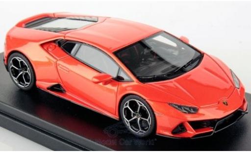 Lamborghini Huracan 1/43 Look Smart Evo metallico orange modellino in miniatura