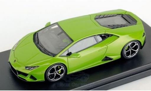 Lamborghini Huracan 1/43 Look Smart Evo metallico verde 2019 modellino in miniatura