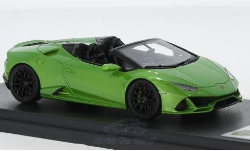Lamborghini Huracan 1/43 Look Smart Evo Spyder verde modellino in miniatura
