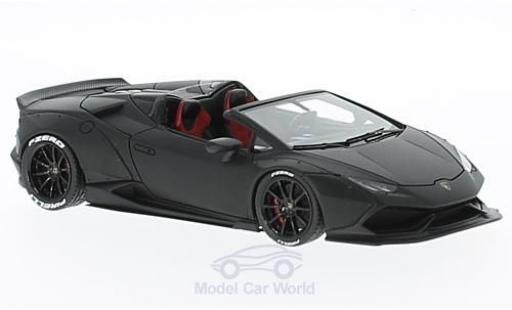 Lamborghini Huracan 1/43 Look Smart Spyder matt-nero Aftermarket modellino in miniatura