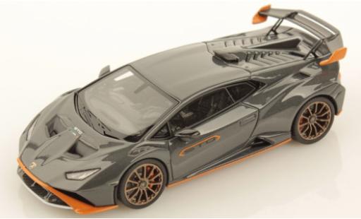 Lamborghini Huracan 1/43 Look Smart STO metallico grigio/metallico orange modellino in miniatura