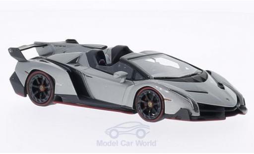 Lamborghini Veneno 1/43 Look Smart metallico grigio modellino in miniatura