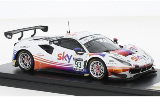 Ferrari 488 1/43 Look Smart GT3 EVO No.93 SKY - Tempesta Racing 24h Spa 2020 modellino in miniatura