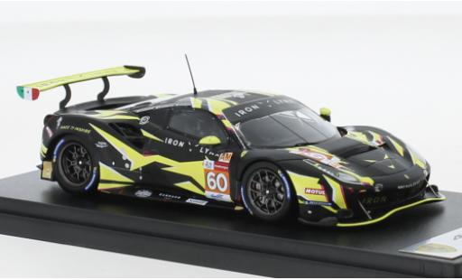 Ferrari 488 1/43 Look Smart GTE EVO No.60 Iron Lynx 24h Le Mans 2021 modellino in miniatura