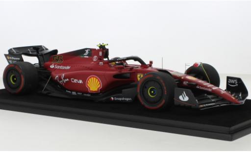 Ferrari F1 1/18 Look Smart -75 No.55 Scuderia formule 1 GP Grande-Bretagne 2022 modellino in miniatura