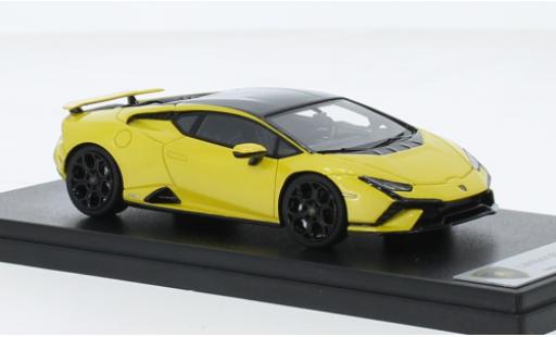 Lamborghini Huracan 1/43 Look Smart Technica metallise giallo 2022 modellino in miniatura