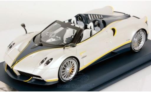 Pagani Huayra 1/18 Look Smart Roadster bianco/nero 2017 Gyrfalcon modellino in miniatura