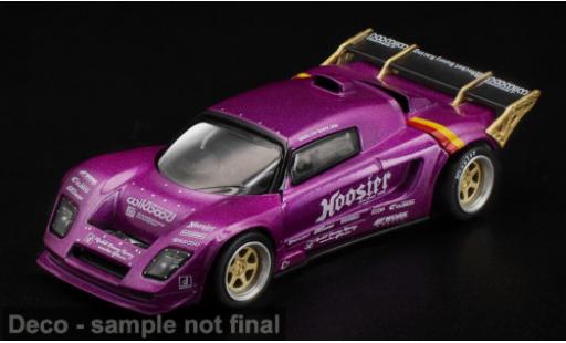Lotus Elise 1/64 Pop Race Pandem violett 1:64 modellino in miniatura
