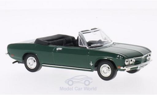 Chevrolet Corvair 1/43 Lucky Die Cast Monza verde 1969 ohne Vitrine modellino in miniatura