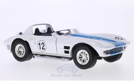 Chevrolet Corvette 1/18 Lucky Die Cast Grand Sport Roadster No.12 1964 modellino in miniatura
