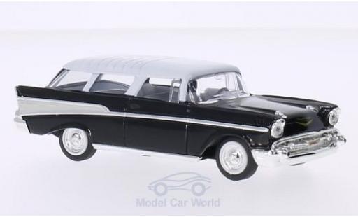 Chevrolet Nomad 1/43 Lucky Die Cast nero/bianco 1957 ohne Vitrine modellino in miniatura