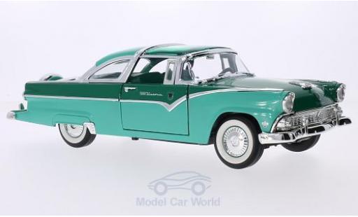 Ford Crown 1/18 Lucky Die Cast Victoria türkis/verde 1955 modellino in miniatura