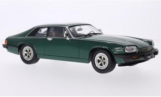 Jaguar XJS 1/18 Lucky Die Cast metallico verde 1975 modellino in miniatura