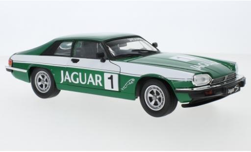 Jaguar XJS 1/18 Lucky Die Cast metallico verde/Dekor No.1 1975 modellino in miniatura