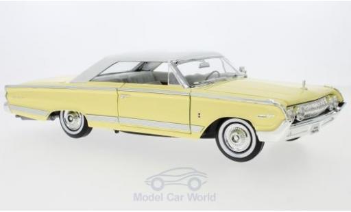 Mercury Marauder 1/18 Lucky Die Cast giallo/bianco 1964 modellino in miniatura