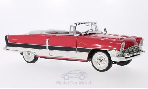 Packard Caribbean 1/18 Lucky Die Cast (Convertibile) mit neroen Streifen rosso/bianco 1955 modellino in miniatura