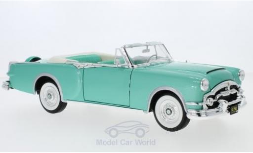 Packard Caribbean 1/18 Lucky Die Cast metallico verde 1953 modellino in miniatura