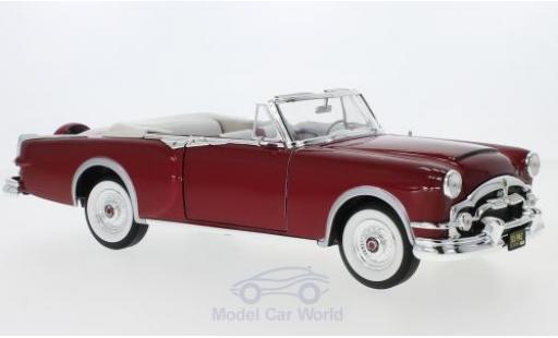Packard Caribbean 1/18 Lucky Die Cast metallico rosso 1953 modellino in miniatura