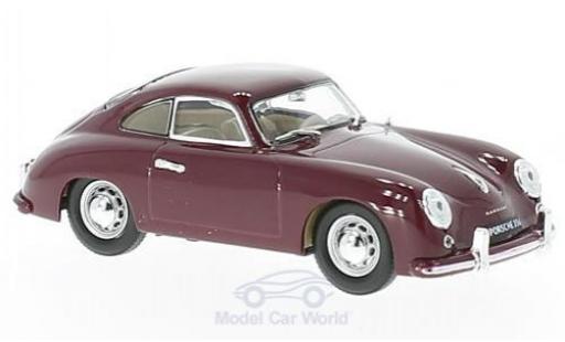Porsche 356 1/43 Lucky Die Cast rosso 1952 modellino in miniatura