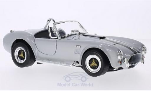 Shelby Cobra 1/18 Lucky Die Cast 427 S/C grigio/nero 1964 modellino in miniatura