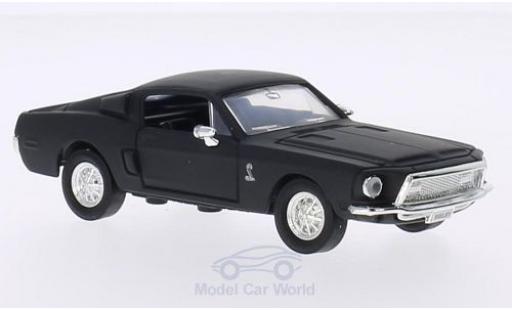 Shelby GT 1/43 Lucky Die Cast -500KR matt-nero 1968 ohne Vitrine modellino in miniatura