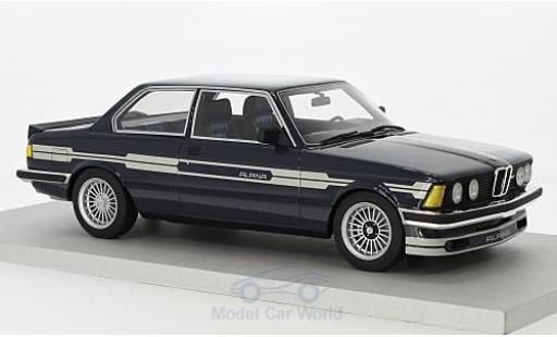 Bmw 323 1/18 Lucky Step Models Alpina C1 2.3 blu/grigio 1983 modellino in miniatura