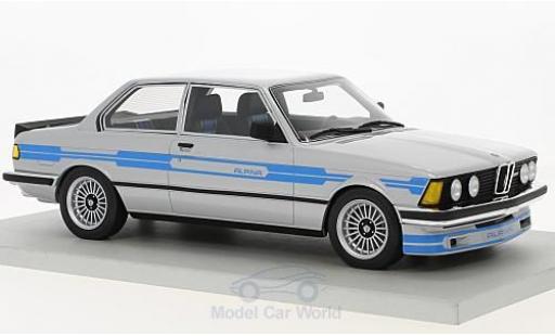 Bmw 323 1/18 Lucky Step Models Alpina grigio 1983 modellino in miniatura