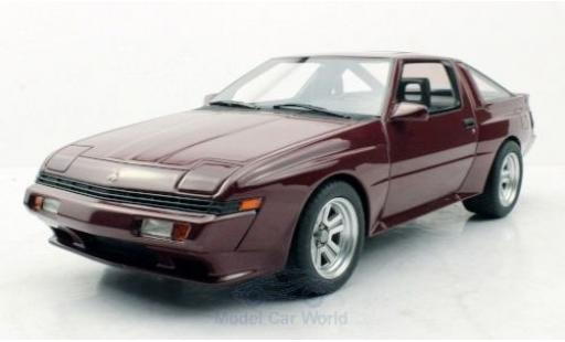 Mitsubishi Starion 1/18 Lucky Step Models rosso 1987 modellino in miniatura