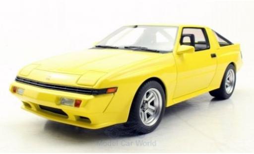 Mitsubishi Starion 1/18 Lucky Step Models giallo 1987 modellino in miniatura
