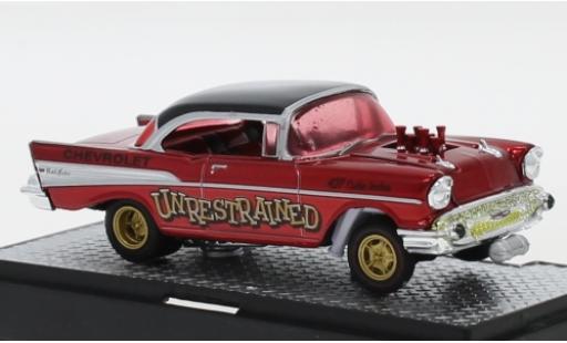 Chevrolet Bel Air 1/64 M2 Machines Gasser Unrestrained 1957 modellino in miniatura