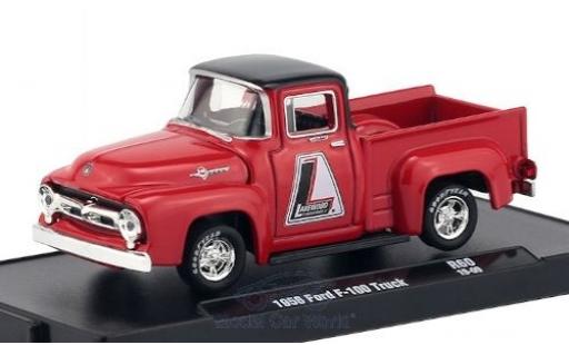 Ford F-1 1/64 M2 Machines 00 rosso/nero Lakewood 1956 modellino in miniatura