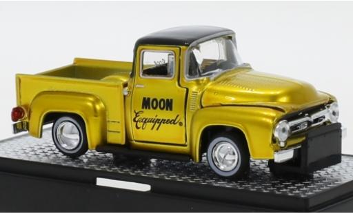 Ford F-1 1/64 M2 Machines 00 Truck Tuning Mooneyes - Moon Equipped 1956 modellino in miniatura