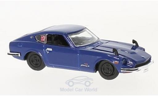 Nissan Fairlady Z Z432 1/64 M2 Machines 432 blu 1970 modellino in miniatura