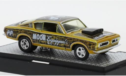 Plymouth Barracuda 1/64 M2 Machines HEMI Super Stock Tuning Mooneyes - Moon Equipped 1968 modellino in miniatura