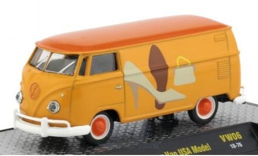 Volkswagen T1 B 1/64 M2 Machines Kastenwagen giallo/Dekor 1960 USA-Version modellino in miniatura