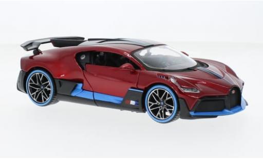 Bugatti Divo 1/24 Maisto metallise rot/blau 2024 1:24 modellino in miniatura