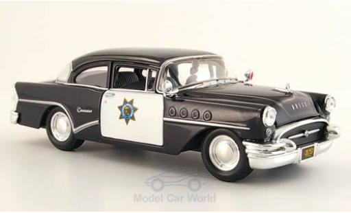 Buick Century 1/24 Maisto (1:26) California Highway Patrol 1955 Polizei modellino in miniatura