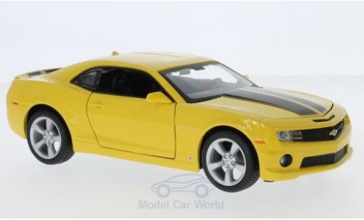 Chevrolet Camaro RS 1/24 Maisto SS RS giallo/nero 2010 modellino in miniatura