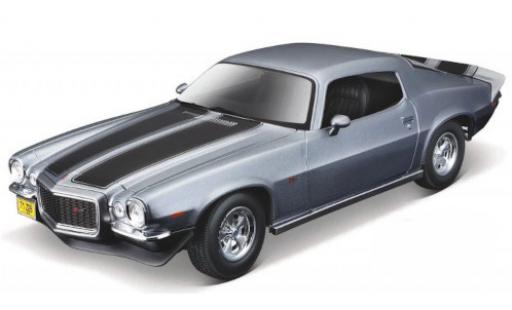 Chevrolet Camaro 1/18 Maisto Z28 grigio/nero 1971 modellino in miniatura