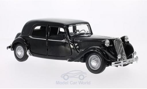 Citroen Traction 1/18 Maisto 15 CV nero 1952 modellino in miniatura