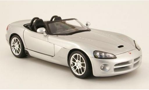 Dodge Viper 1/18 Maisto SRT-10 grigio 2003 sans Vitrine modellino in miniatura