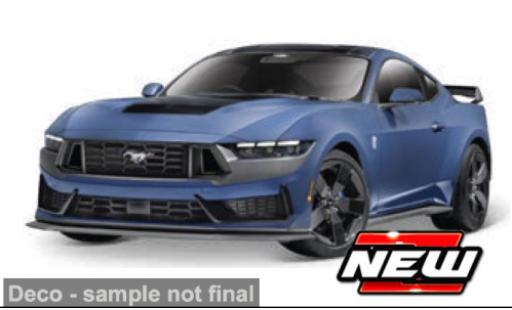 Ford Mustang 1/43 Maisto Dark Horse blau/schwarz 2024 1:43 modellino in miniatura