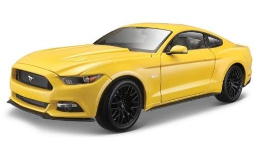 Ford Mustang 1/18 Maisto GT gelb 2015 1:18 modellino in miniatura