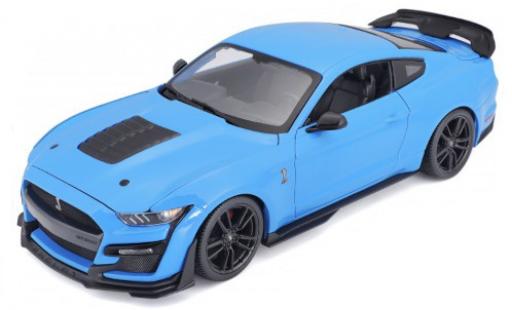 Ford Mustang 1/18 Maisto Shelby GT500 blu 2020 modellino in miniatura