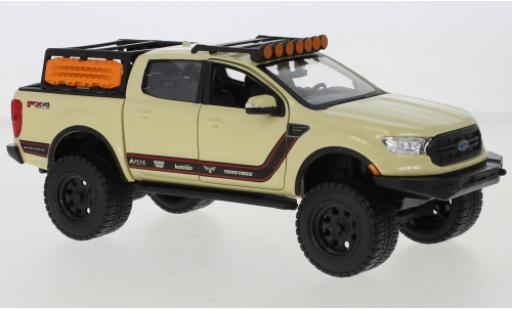 Ford Ranger 1/24 Maisto FX4 Off Road beige/Dekor 2019 modellino in miniatura