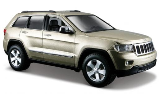 Jeep Grand Cherokee 1/24 Maisto Laredo metallico beige modellino in miniatura
