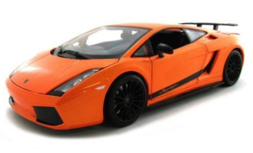 Lamborghini Gallardo 1/18 Maisto Superlegerra metallico orange 2007 modellino in miniatura